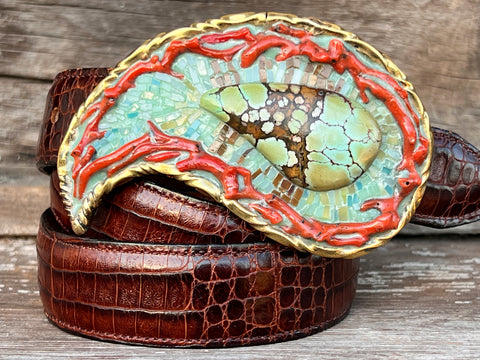 Seaside Brass Paisley