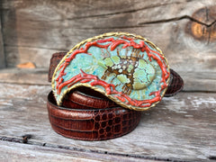Seaside Brass Paisley