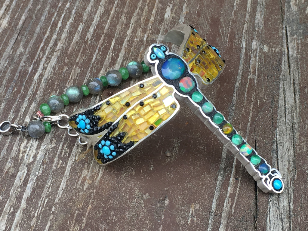 Fly With Me Dragonfly - Cuff Bracelet